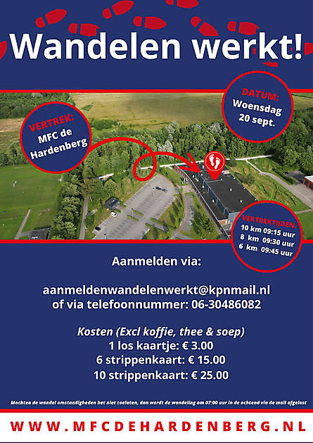 Wandel event MFC De Hardenberg Finsterwolde