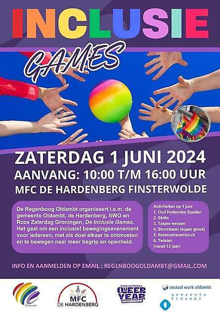 Inclusie Games Oldambt - MFC De Hardenberg Finsterwolde