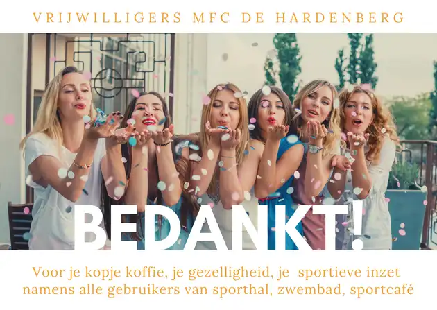 Duizend maal dank aan onze HELDEN MFC De Hardenberg Finsterwolde
