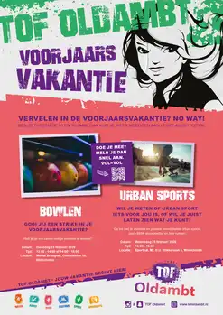 TOF Oldambt organiseert sportieve en creatieve voorjaarsactiviteiten voor jongeren - MFC De Hardenberg Finsterwolde